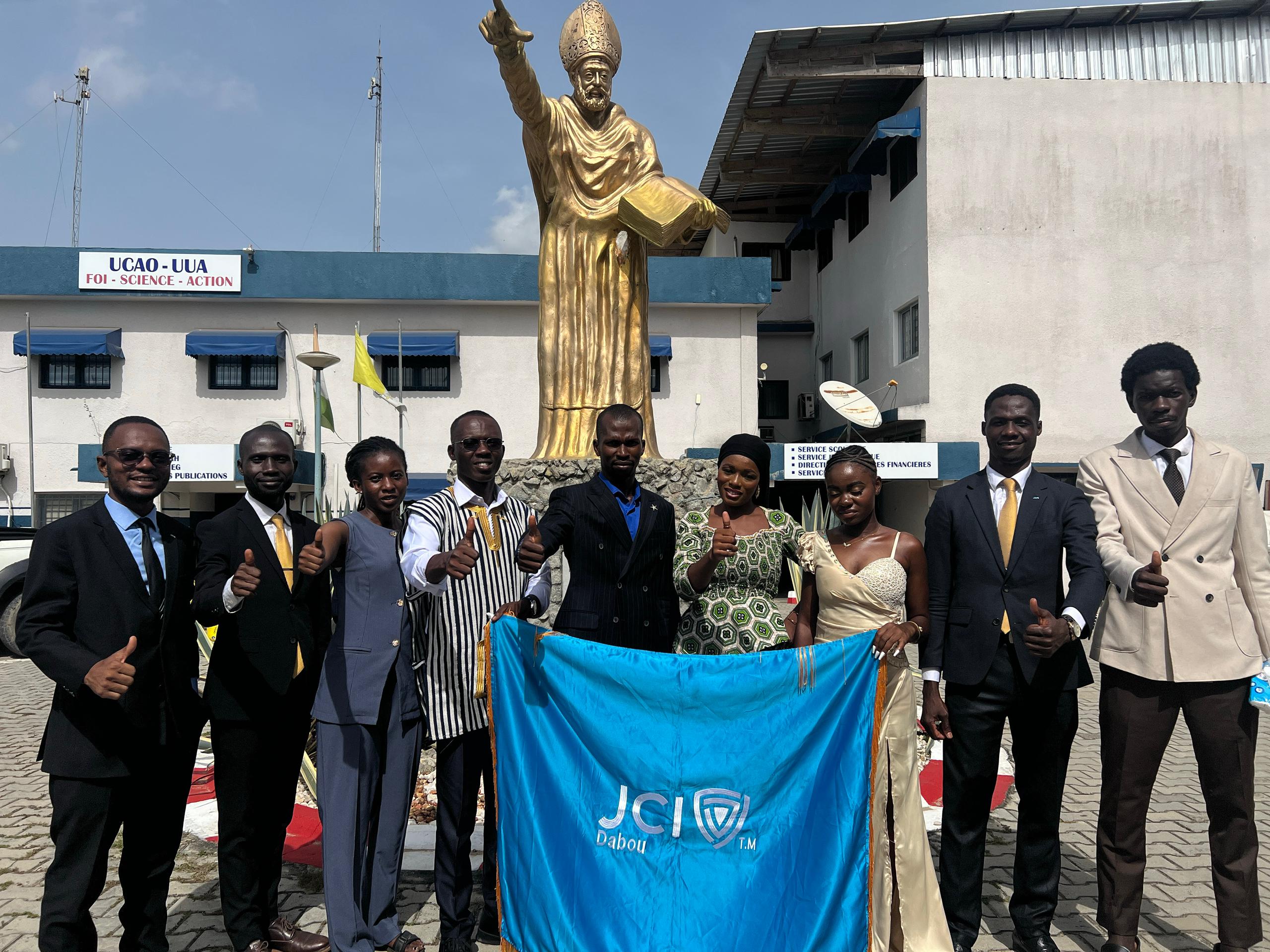 Délégation de la JCI Dabou